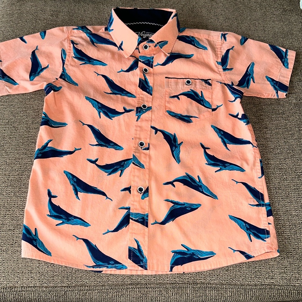 Craft + Flow Button Down Little Boys Size 5.